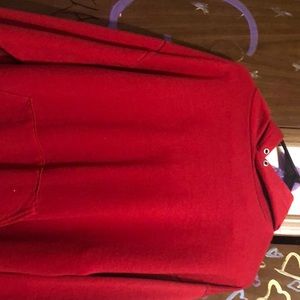 Red hoodie